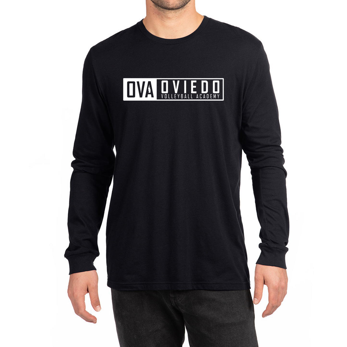 Soft-Style Long-Sleeve T-Shirt - Rectangle Logo