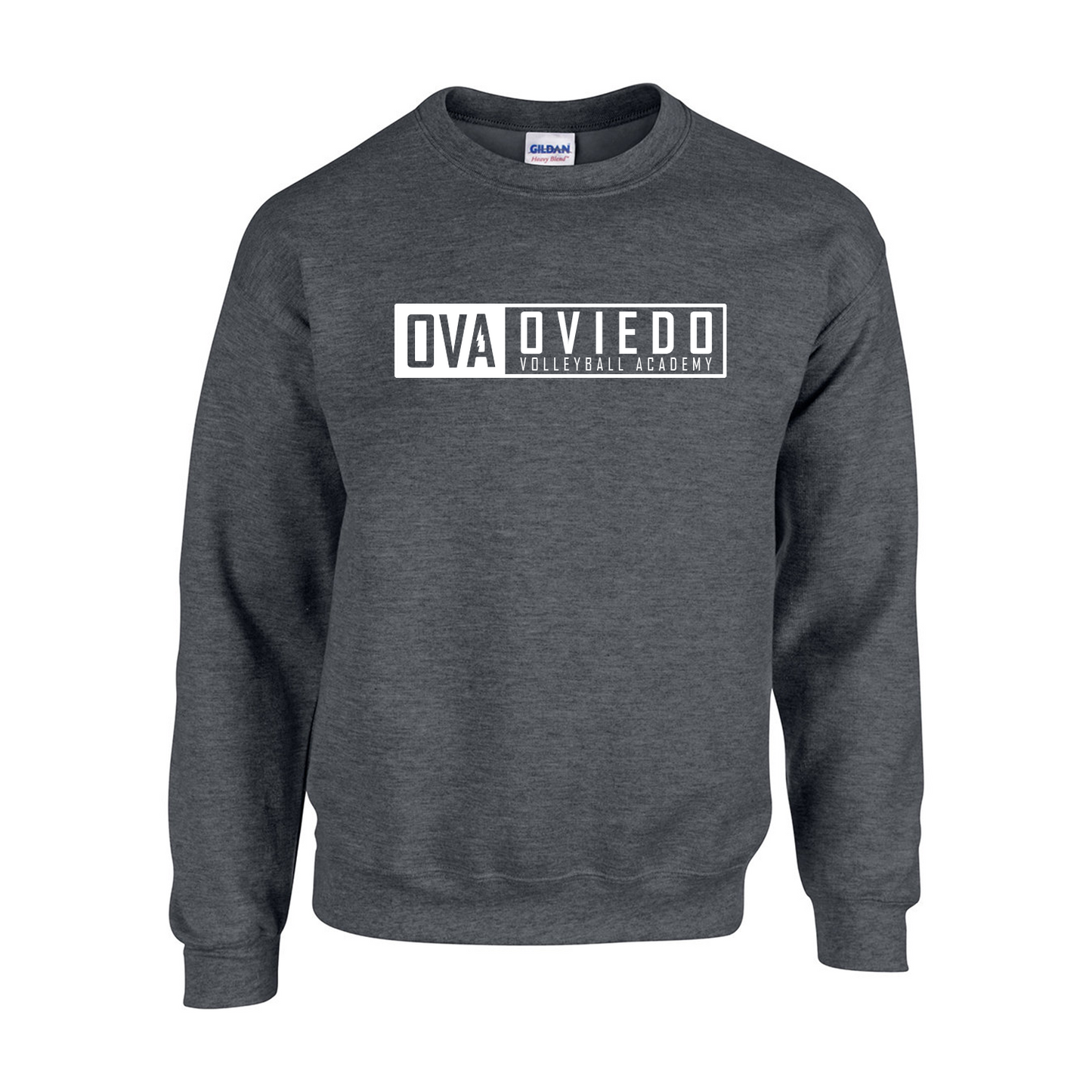 Heavyblend Crew Sweatshirt - Rectangle OVA Logo